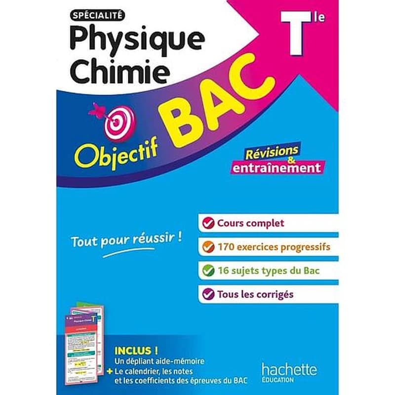Objectif bac : Spécialité Physique Chime ; Terminale ; Révisions & entraînement