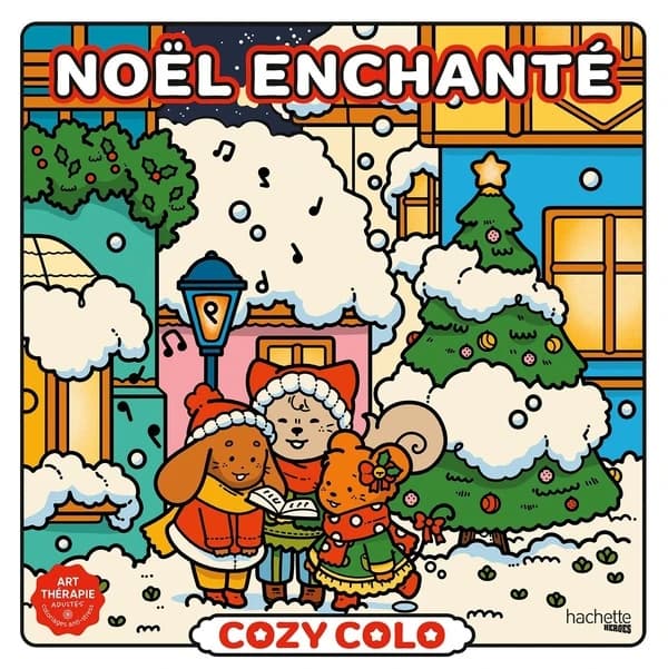 Art thérapie : Noël enchanté : Cozy colo