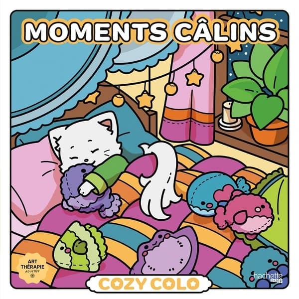 Art thérapie : Cozy Colo : Moments câlins