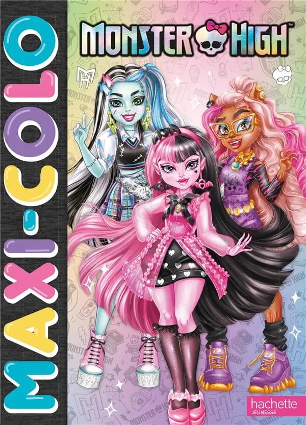 Maxi-colo : Monster High : [Album à colorier]