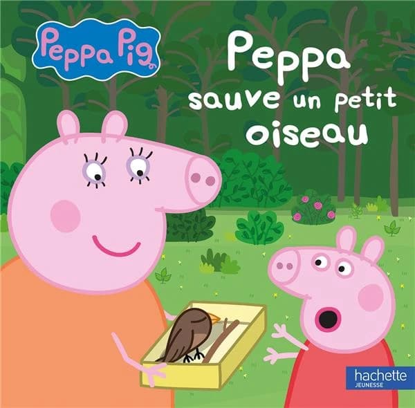 Peppa sauve un petit oiseau