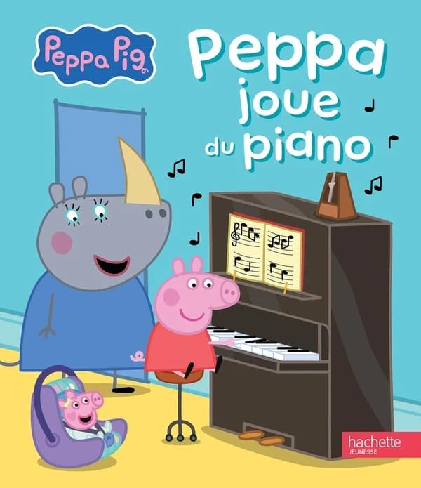 Peppa joue du piano