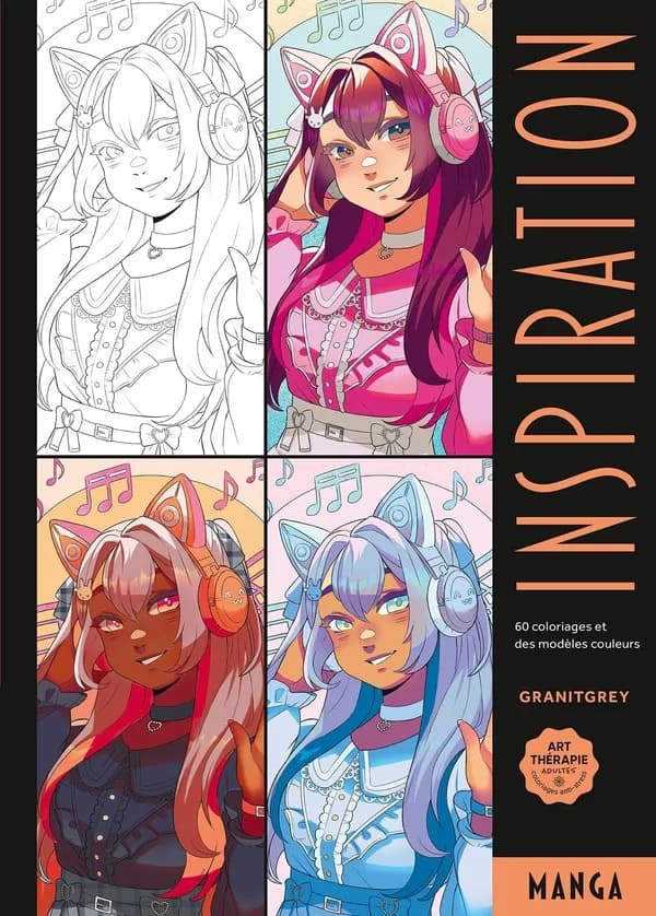 Art thérapie : Inspiration : Manga