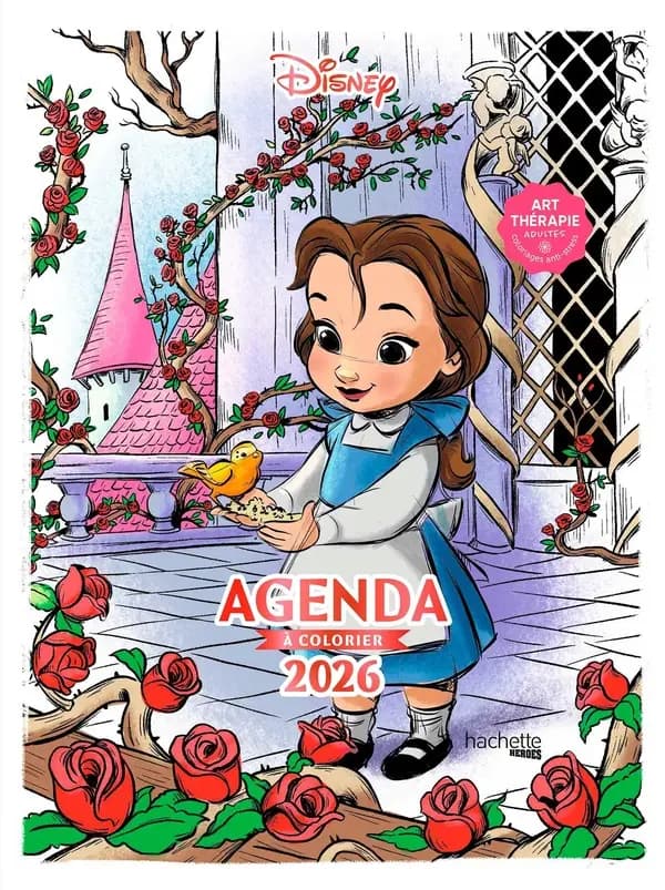 Agenda à colorier Disney