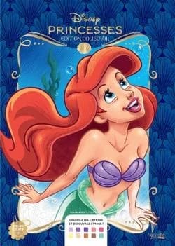 Art-thérapie ; Coloriages mystères : Disney Princesses