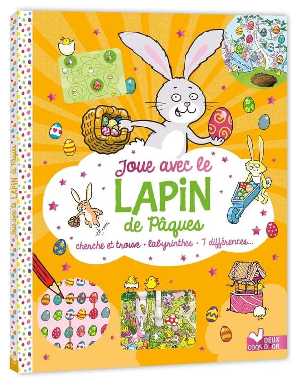 Cherche et trouve : Joue avec le lapin de Pâques