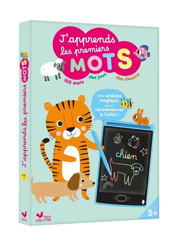J'apprends les premiers mots : Ardoise magique