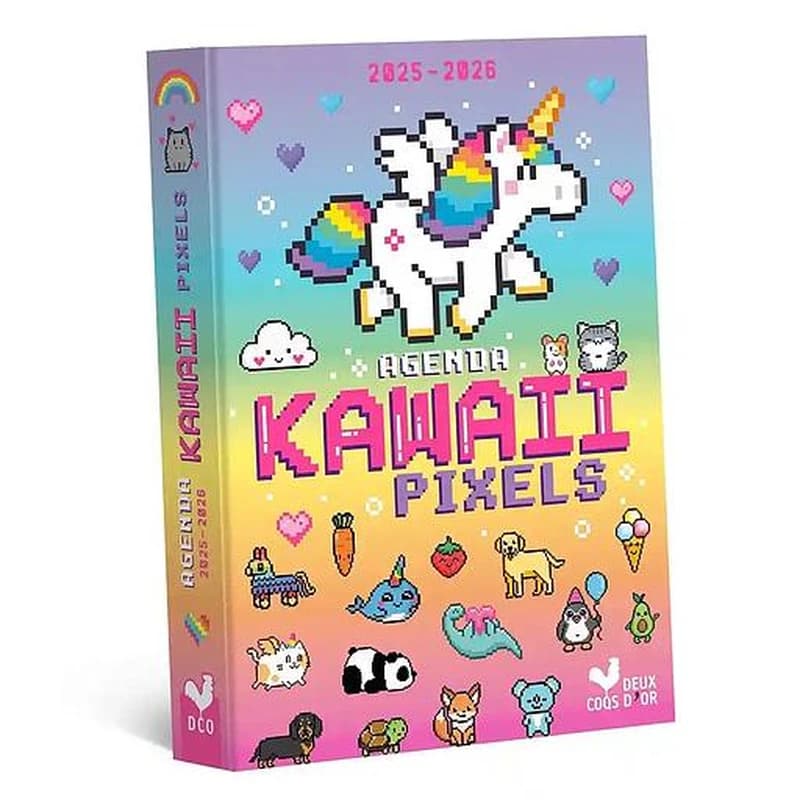 Agenda kawaii pixels (édition 2025