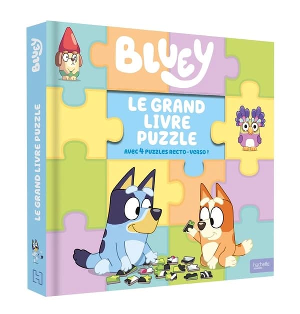 Le grand livre puzzle : avec 4 puzzles recto-verso !