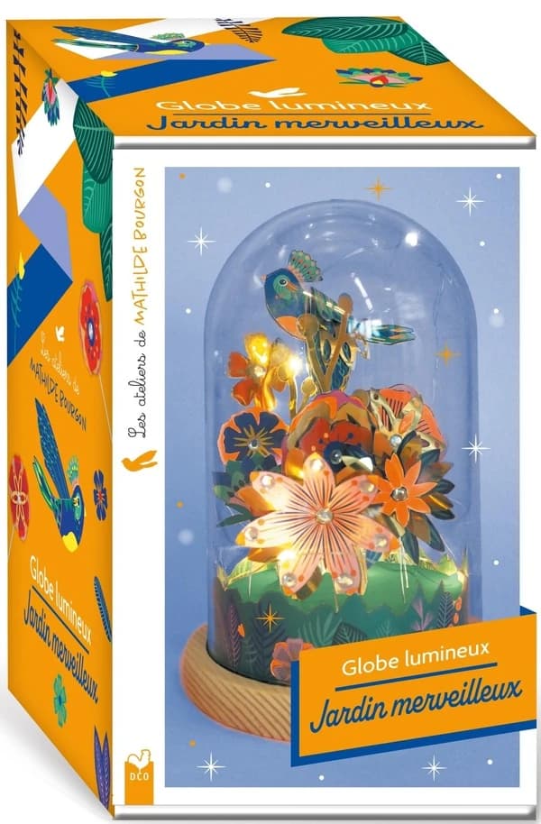 Les ateliers du calme : Les ateliers de Mathilde Bourgon : globe lumineux ; Jardin merveilleux