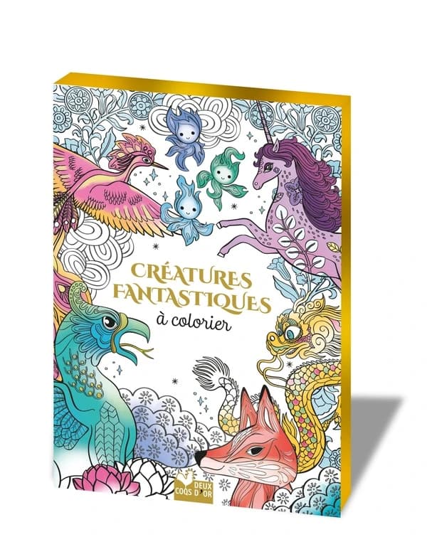 Créatures fantastiques à colorier : [Album à colorier] : [image fixe]
