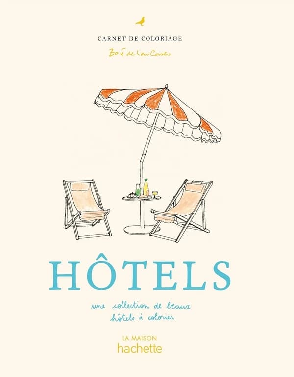 Hôtels : Une collection de beaux hôtels à colorier