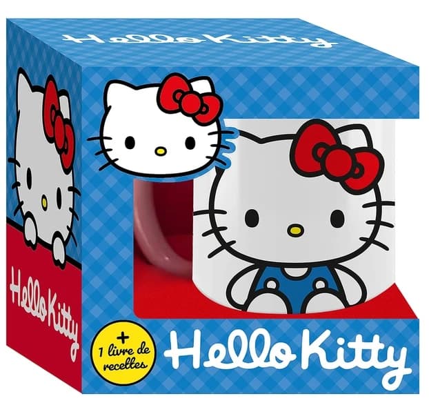 Hello Kitty : Coffret avec 1 mug + 1 livre de recettes