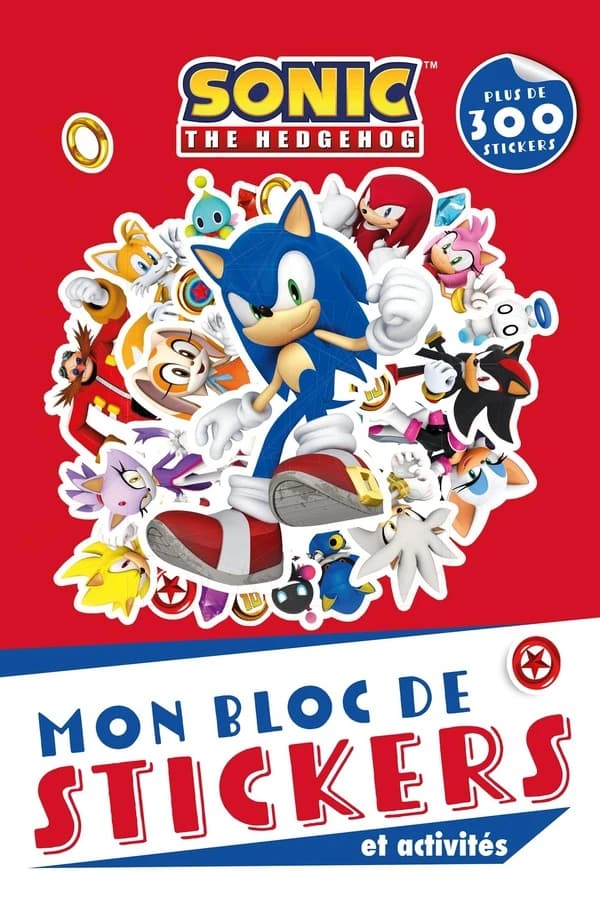 Sonic the Hedgehog : Mon bloc de stickers et activités