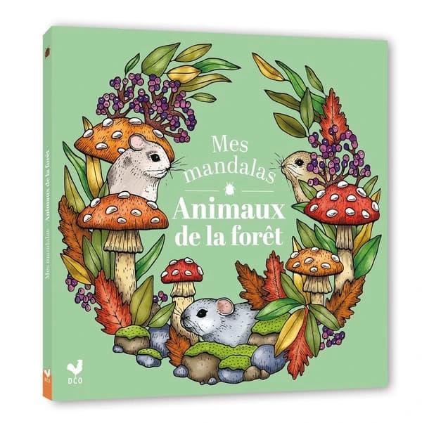 Mes mandalas animaux de la forêt