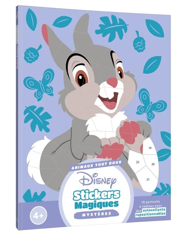 Stickers magiques mystères ; Animaux tout doux