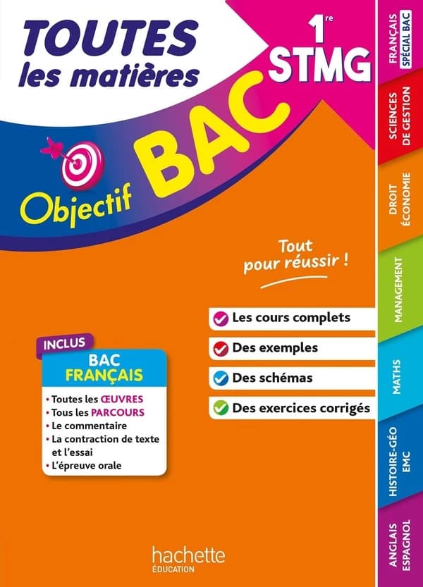 Toutes les matières 1re STMG