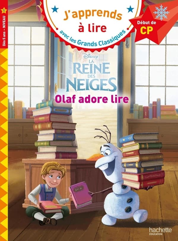 La reine des neiges : Olaf adore lire