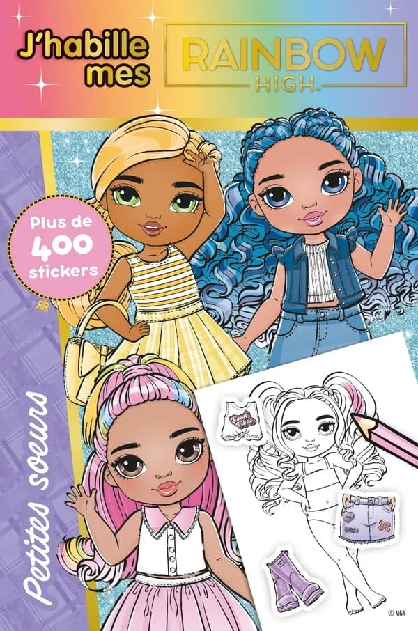 J'habille mes Rainbow High : Petites soeurs