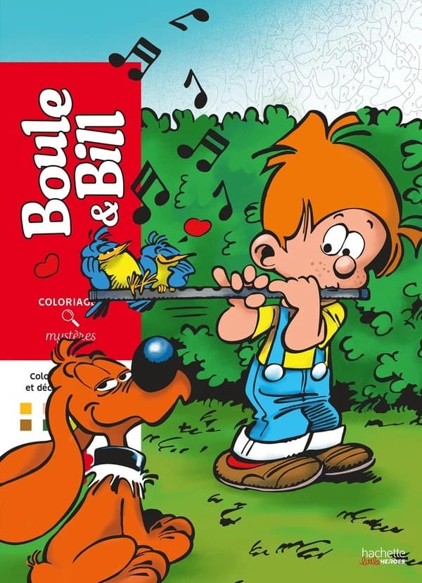 Atelier créatif ; Coloriages mystères : Boule & Bill