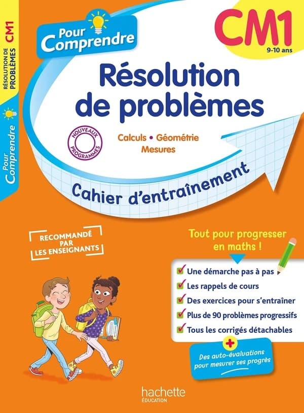 Pour comprendre : Résolution de problèmes ; CM1 ; Cahier d'entraînement