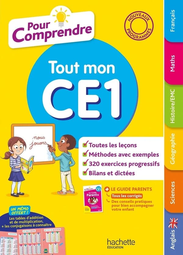 Pour comprendre : Tout mon CE1