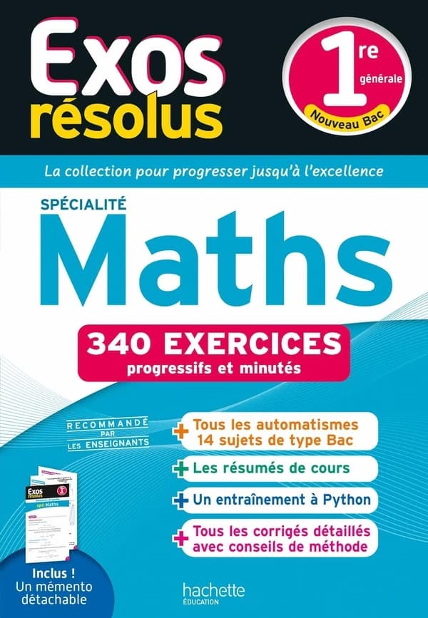 Exos résolus : Spécialité Maths ; 1re