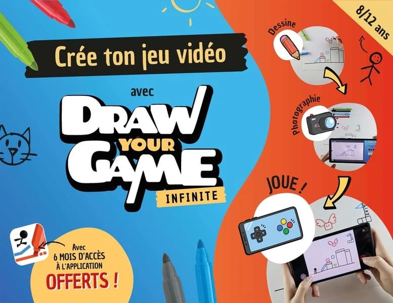 Crée ton jeu vidéo avec Draw your Game Infinite