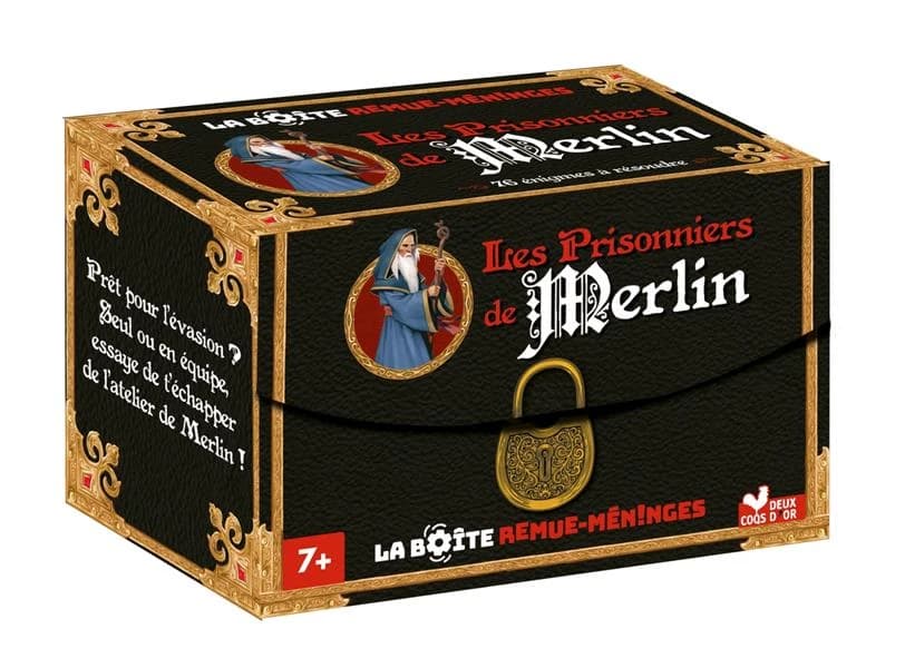 La boîte remue-méninges ; les prisonniers de Merlin