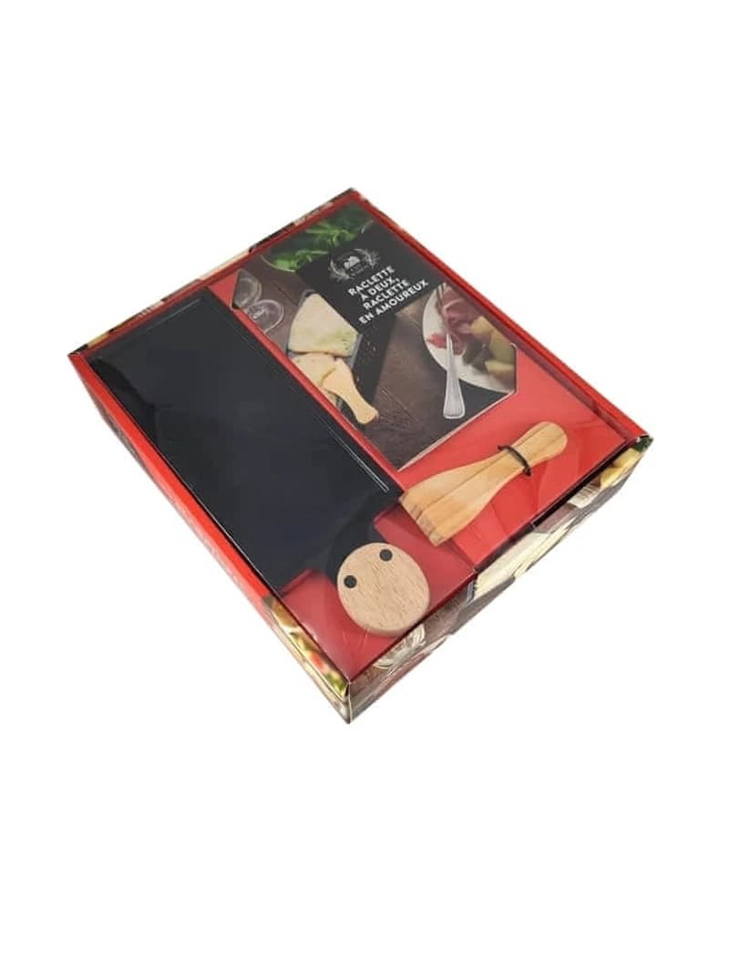 COFFRET RACLETTE A DEUX, RACLETTE EN AMOUREUX - NOUVELLE EDITION