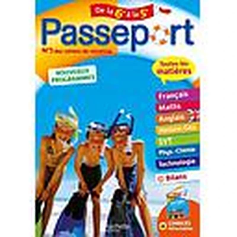 Passeport Toutes les matières de la 6e à la 5e