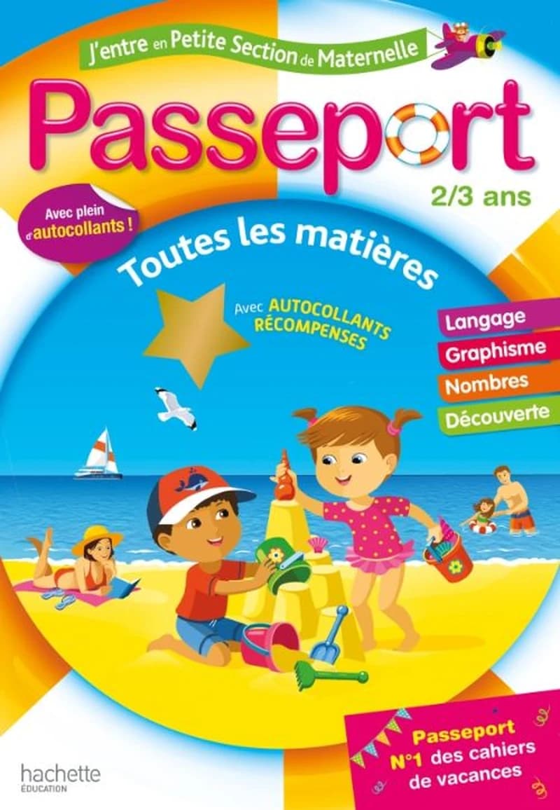 Passeport ; j'entre en petite section de maternelle ; toutes les matières