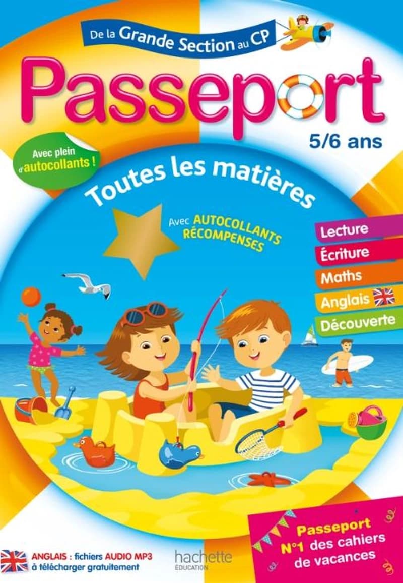 Passeport ; de la grande section au CP ; toutes les matières