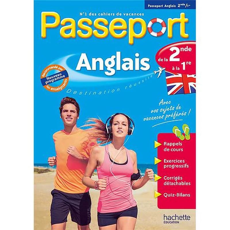 Passeport : anglais ; de la 2de à la 1re