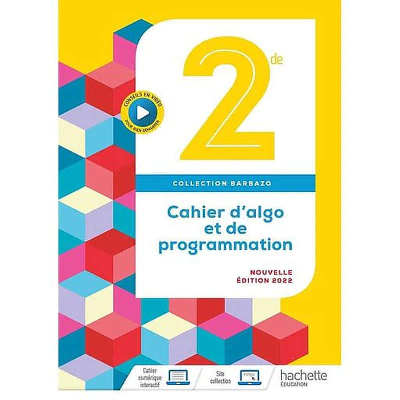 Cahier d'algo et de programmation ; 2de