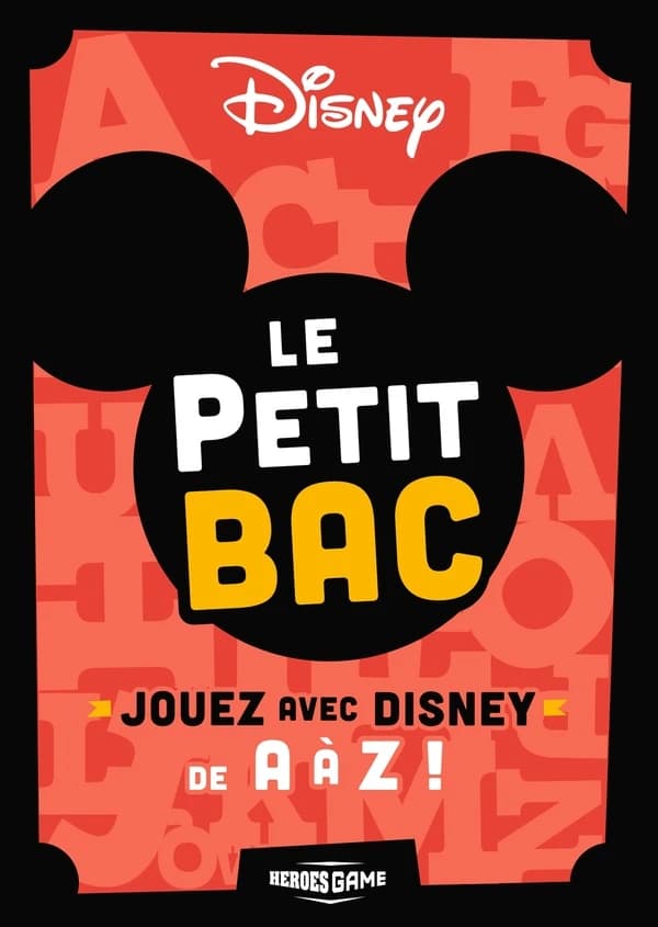 Le petit bac : Jouez avec Disney de A à Z !