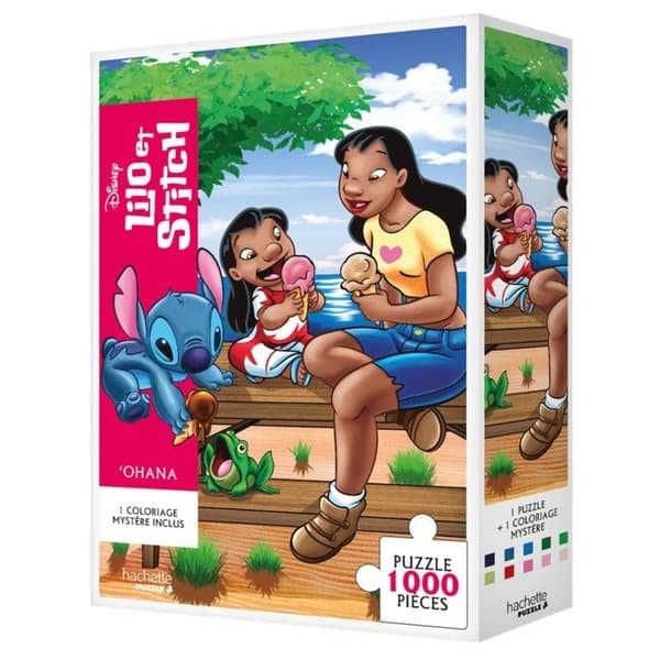 Lilo & Stitch : 1 puzzle + 1 coloriage mystère