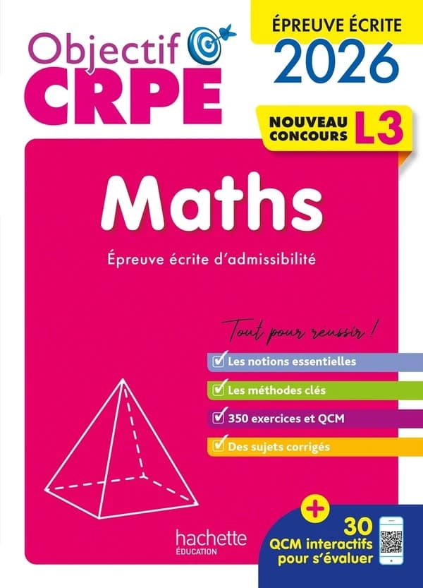 Maths : 2026 - nouveau concours L3
