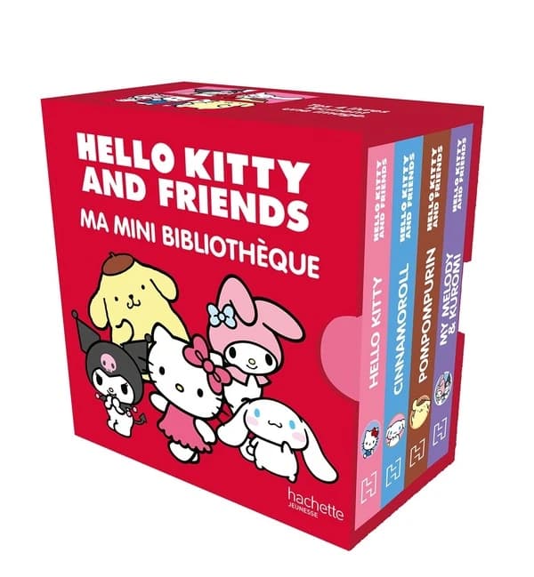 Hello Kitty and friends : ma mini bibliothèque