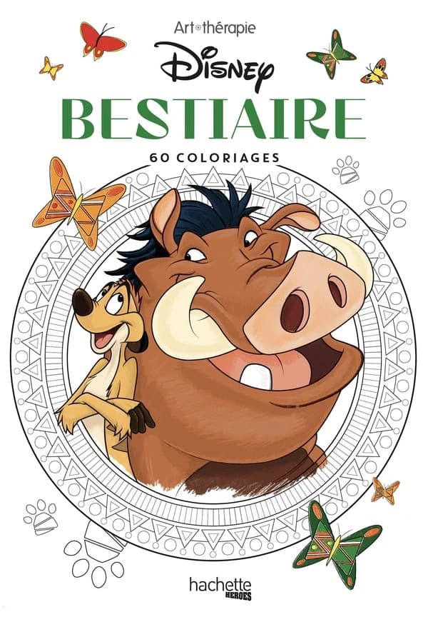 Les grands Cclassiques : Art-Thérapie Disney : 60 coloriages : [Album à colorier]