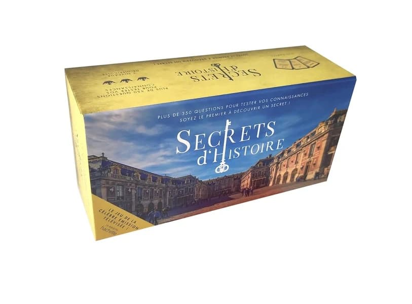 Secrets d'histoire, le jeu : plus de 350 questions pour tester vos connaissances ; soyez le premier à découvrir un secret !