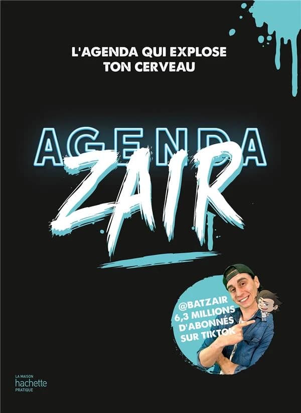 Agenda zair : l'agenda qui explose ton cerveau (édition 2022)