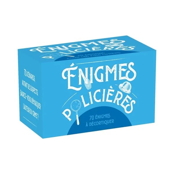 énigmes policières : 70 énigmes à décortiquer