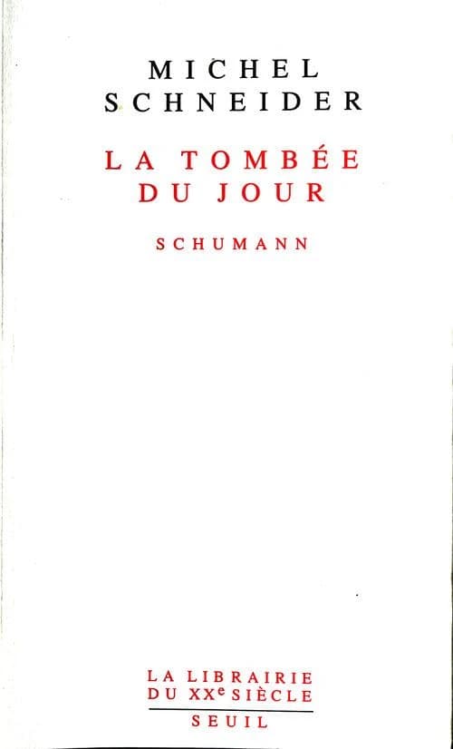 La Tombée du jour : Schumann