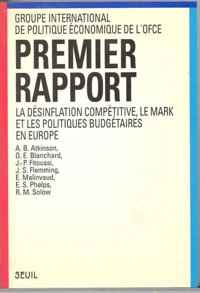 Premier rapport : la désinflation compétitive, le mark, et les politiques budgétaires en Europe