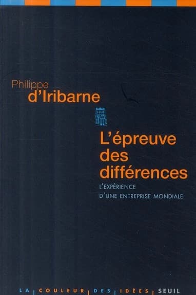 L'épreuve des différences : l'expérience d'une entreprise mondiale