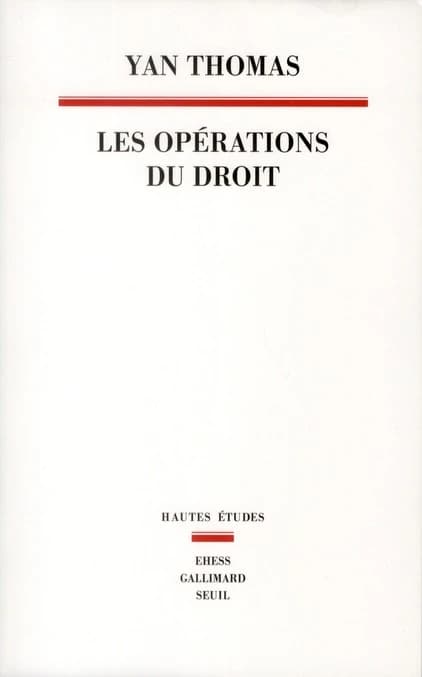 Les opérations du droit