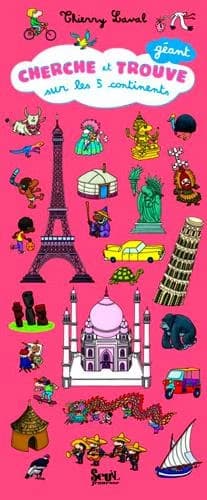 Cherche et trouve sur les 5 continents