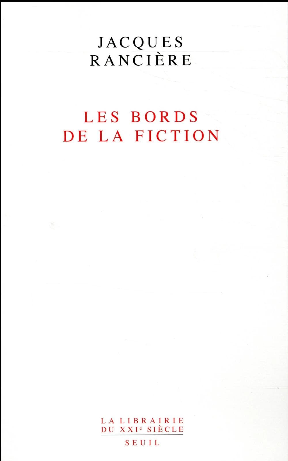 Les bords de la fiction