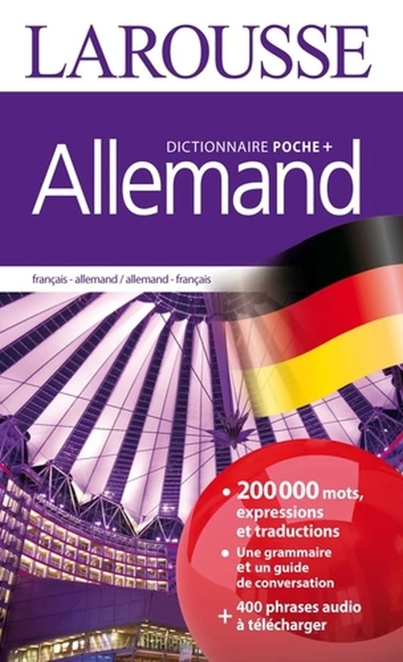 DICTIONNAIRE LAROUSSE POCHE PLUS FRANÇAIS -ALLEMAND